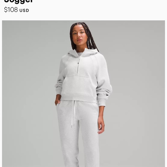 NWT Lululemon Scuba High Rise Jogger Crop *Neon Wash size 6 - Picture 10 of 12